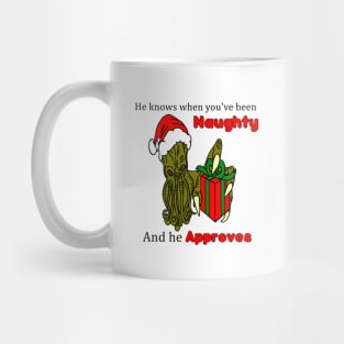 Christmas Santa Cthulhu Mug